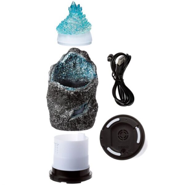 Aroma Diffuser - Dark Legends Crystal Cave USB LED Luftfuktare - Bild 2