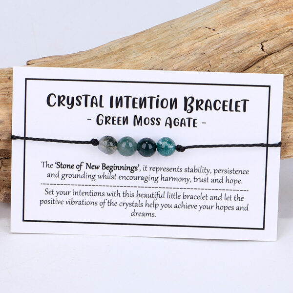 Crystal intention bracelet - olika sorter