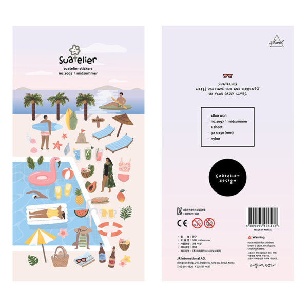 Suatelier stickers no.1097 : midsummer