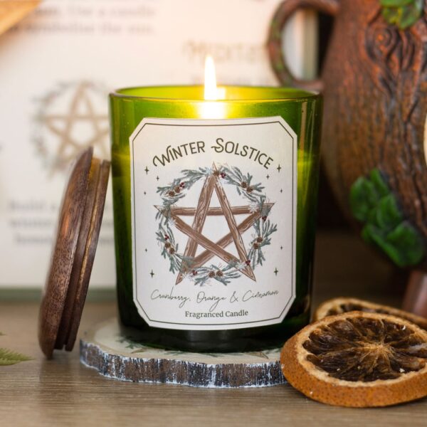 Winter Solstice candle